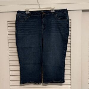 Womens Dark Blue Jeans